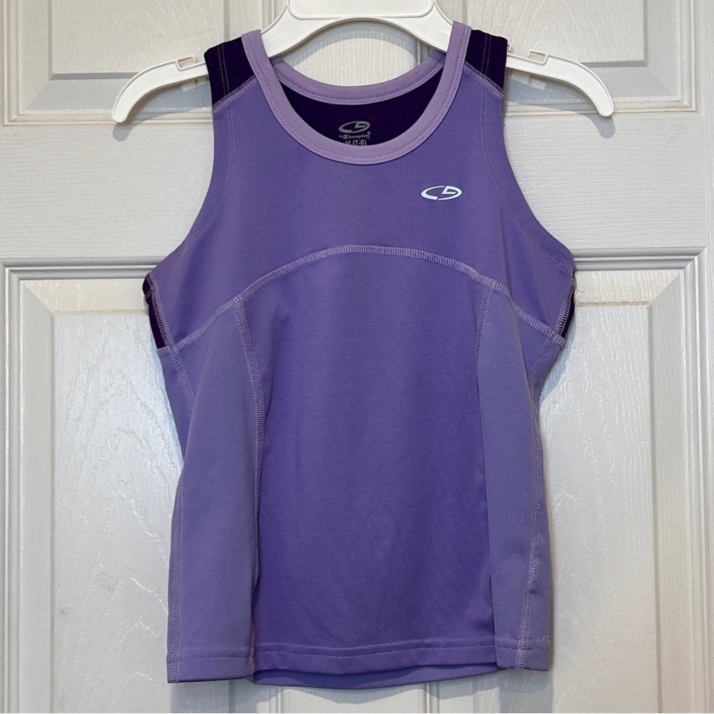 Girls Purple Tank by C9 by Champion, Size M (7-8), VGUC